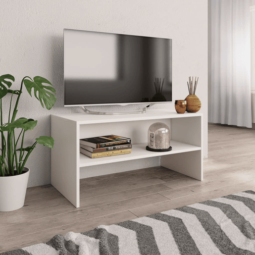 Móvel de TV - Modulo de TV - Armário de TV 80x40x40 cm derivados de madeira branco