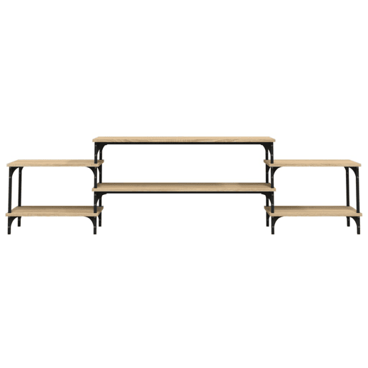 Móvel de TV - Modulo de TV - Armário de TV 197x35x52 derivados de madeira carvalho sonoma