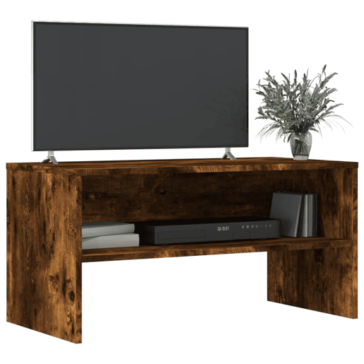 Móvel de TV - Modulo de TV - Armário de TV 80x40x40 cm derivados de madeira carvalho fumado