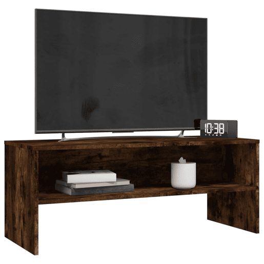 Móvel de TV - Modulo de TV - Armário de TV 100x40x40 cm derivados de madeira carvalho fumado