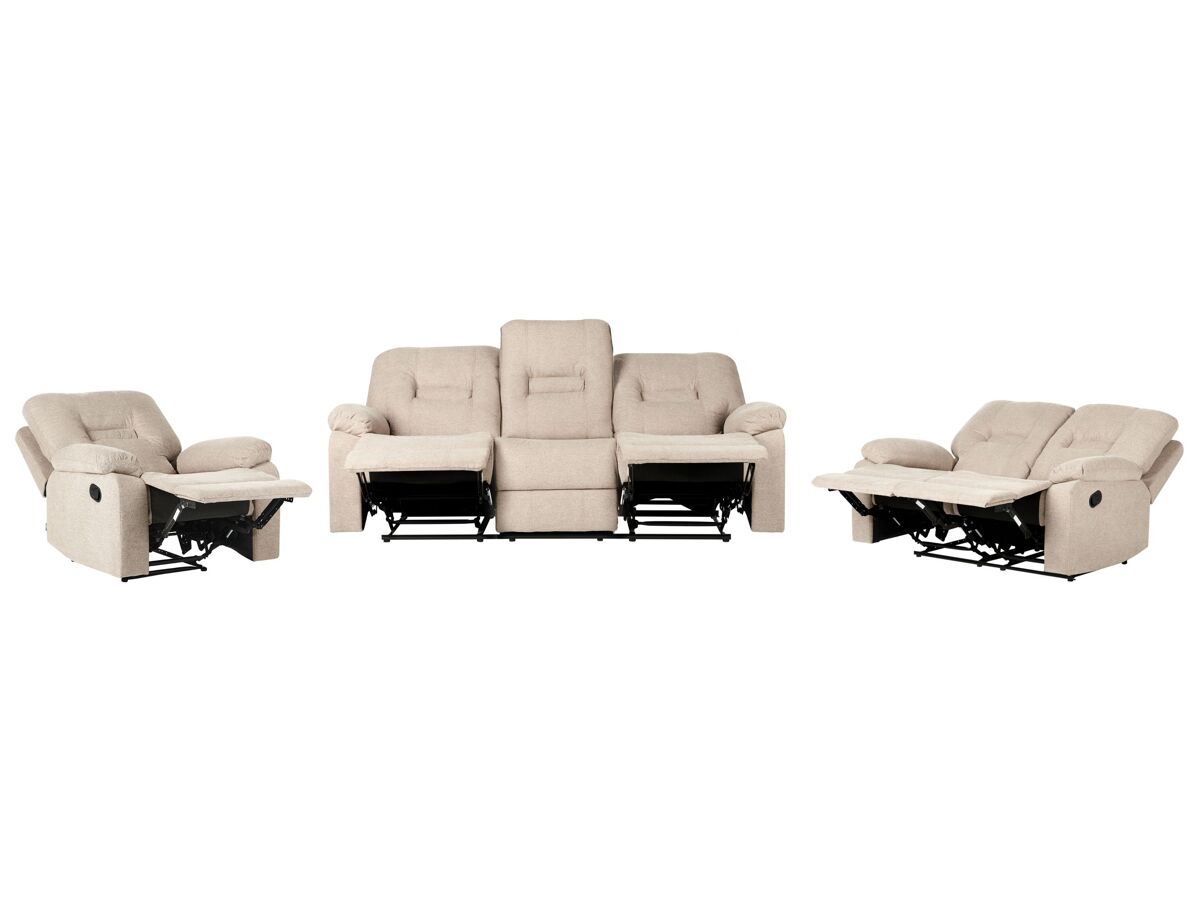 Beliani Conjunto de sofás BERGEN