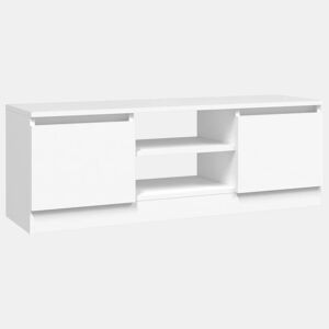 Móvel de TV - Modulo de TV - Armário de TV com porta 102x30x36 cm branco