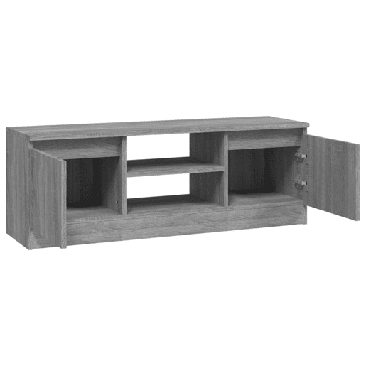 Móvel de TV - Modulo de TV - Armário de TV com porta 102x30x36 cm cinzento sonoma