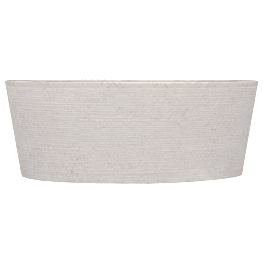 Lavatório - Lavabo - Pia de banheiro Ø40x15 mármore cor creme