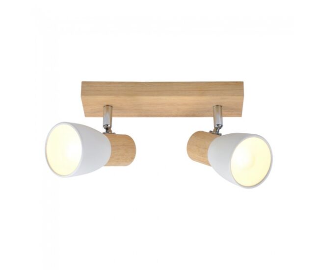 Regleta de techo lan 2 luces marca cristalrecord