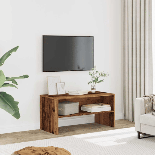 Móvel TV - Modulo de TV - Armário de TV madeira antiga 80x40x40 cm madeira trabalhada