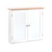 Beliani Mueble de baño con espejo ALAMOS Beliani Mueble de baño con espejo ALAMOS Blanco