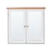 Beliani Mueble de baño con espejo ALAMOS Beliani Mueble de baño con espejo ALAMOS Blanco