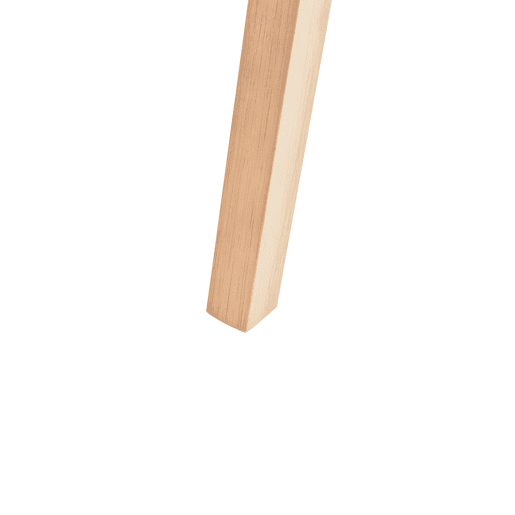 Conjunto de 2 cadeiras de jantar LACOTA Madeira Castanho claroCinzento
