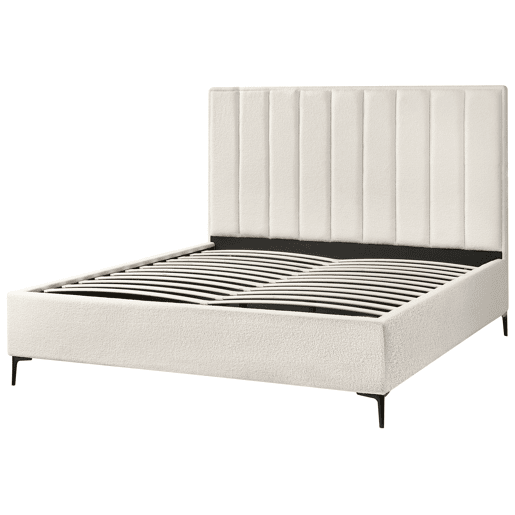 Beliani Cama baú Bouclé SEZANNE Beliani Cama baú Bouclé SEZANNE