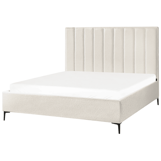 Beliani Cama baú Bouclé SEZANNE Beliani Cama baú Bouclé SEZANNE