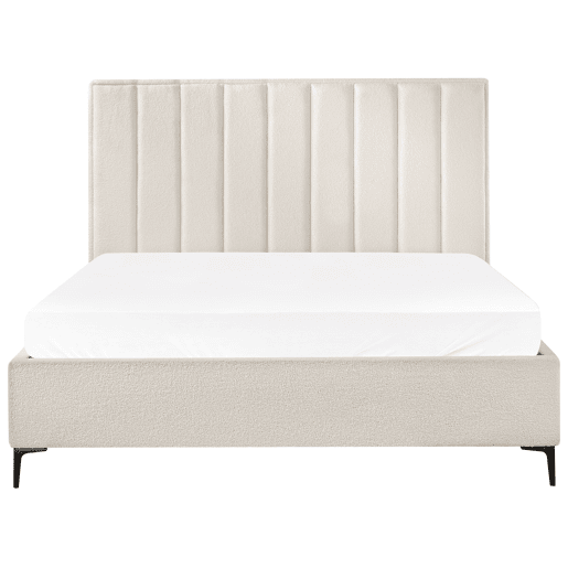 Beliani Cama baú Bouclé SEZANNE Beliani Cama baú Bouclé SEZANNE