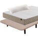 Pack Ahorro Colchón Base Tapizada Patas Almohada Pack Ahorro Colchón Base Tapizada Patas Almohada Blanco/ Beige