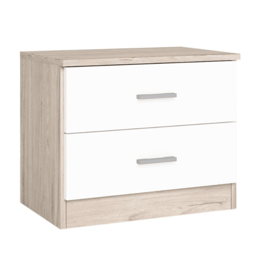 Quarto de casal estilo moderno Sahara e branco completo 150 cm Quarto de casal estilo moderno Sahara e branco completo 150 cm