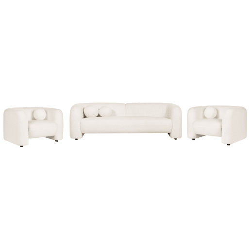 Beliani Conjunto de sofás LEIREN Beliani Conjunto de sofás LEIREN