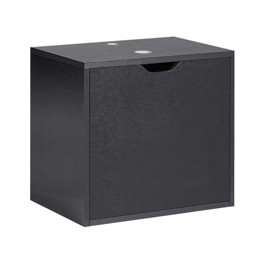 Móvel de casa de banho suspenso SUZANO 45 cm Preto