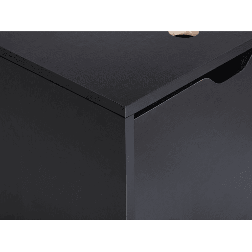 Móvel de casa de banho suspenso SUZANO 45 cm Preto