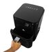 Freidora de Aire Sin Aceite Percutti 4L 1200W Display digital Freidora de Aire Sin Aceite Percutti 4L 1200W Display digital Negro