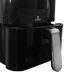 Freidora de Aire Sin Aceite Percutti 4L 1200W Display digital Freidora de Aire Sin Aceite Percutti 4L 1200W Display digital Negro
