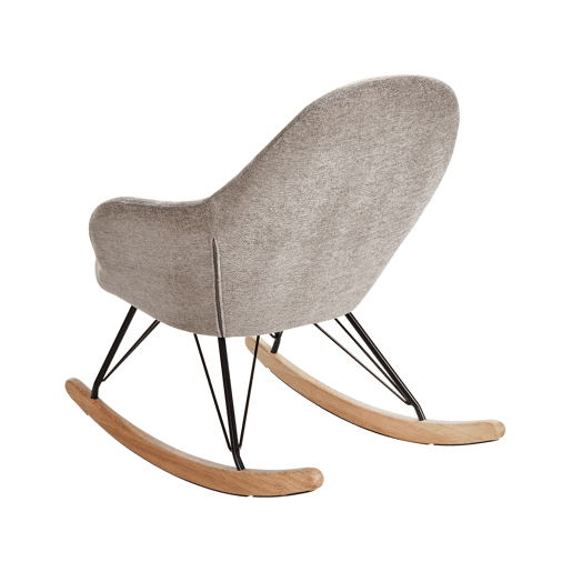 Poltrona de Baloiço SKALE Tecido Taupe