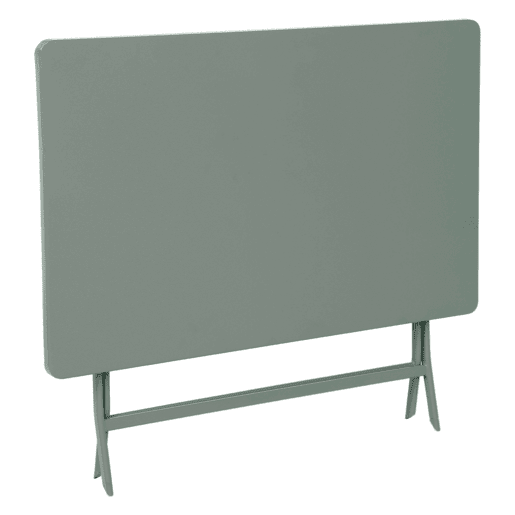 Greensboro pacote de móveis de exterior dobrável mesa retangular + 4 cadeiras de terraço de jardim estilo contemporâneo cor verde oliva
