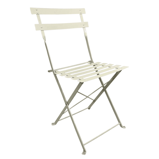 Conjunto de 4 cadeiras dobráveis u200Bu200BGreensboro bege para jardim e pátio.