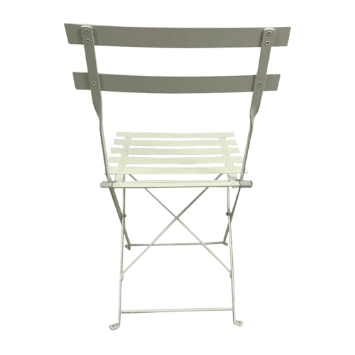 Conjunto de 4 cadeiras dobráveis u200Bu200BGreensboro bege para jardim e pátio.