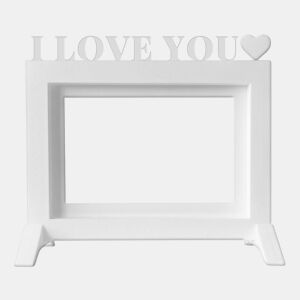 Moldura  Modelo de mesa ou parede ''Eu te amo''