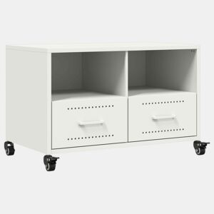 Móvel de TV - Modulo de TV - Armário de TV 68x39x43,5 cm aço branco