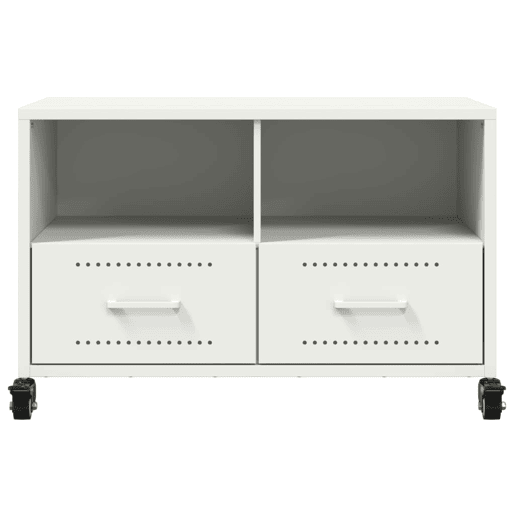 Móvel de TV - Modulo de TV - Armário de TV 68x39x43,5 cm aço branco