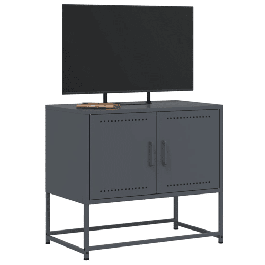 Móvel de TV - Modulo de TV - Armário de TV 68,5x39x60,5 cm aço antracite