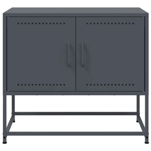 Móvel de TV - Modulo de TV - Armário de TV 68,5x39x60,5 cm aço antracite