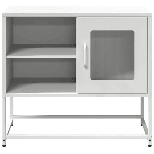 Móvel de TV - Modulo de TV - Armário de TV 68x39x60,5 cm aço branco