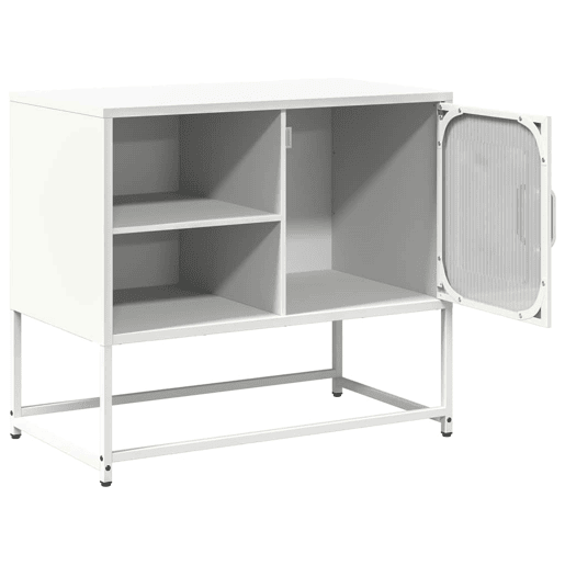 Móvel de TV - Modulo de TV - Armário de TV 68x39x60,5 cm aço branco