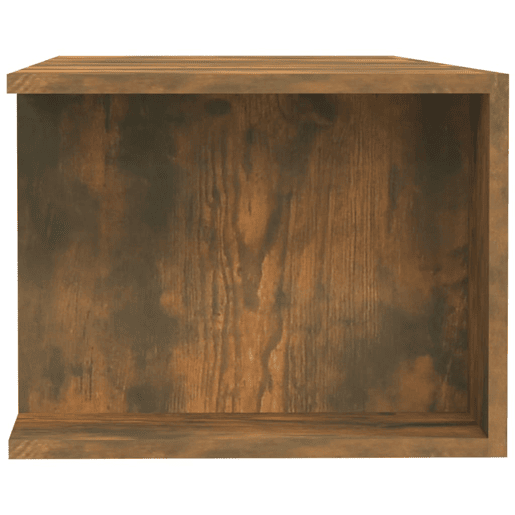 Móvel de TV - Modulo de TV - Armário de TV com luzes LED 135x39x30 cm cor carvalho fumado