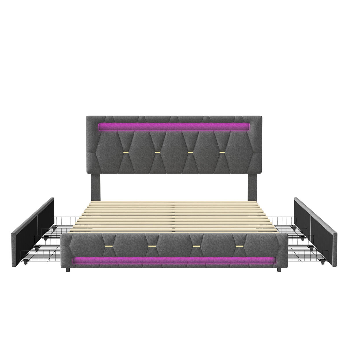 Cama con cajones 200x160