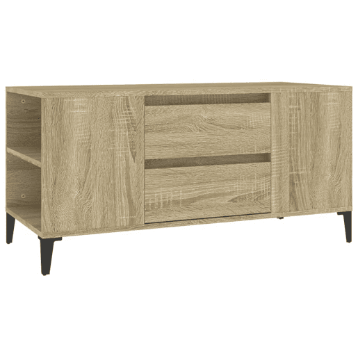 Móvel p TV, Armário de TV 102x44,5x50 cm derivados de madeira carvalho sonoma
