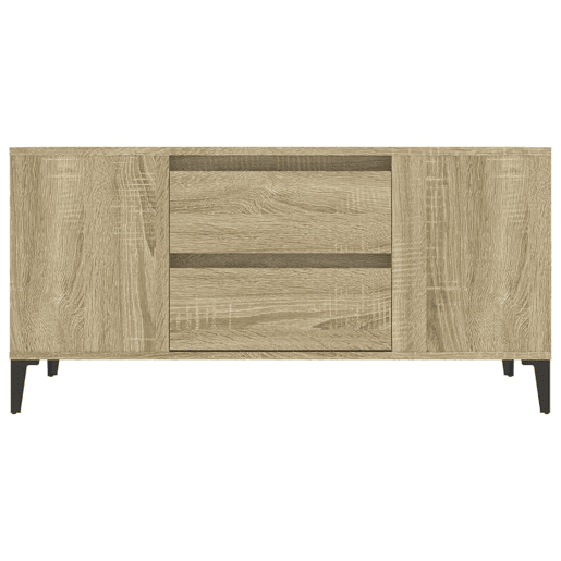 Móvel p TV, Armário de TV 102x44,5x50 cm derivados de madeira carvalho sonoma