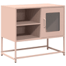 Móvel de TV - Modulo de TV - Armário de TV 68x39x60,5 cm aço rosa