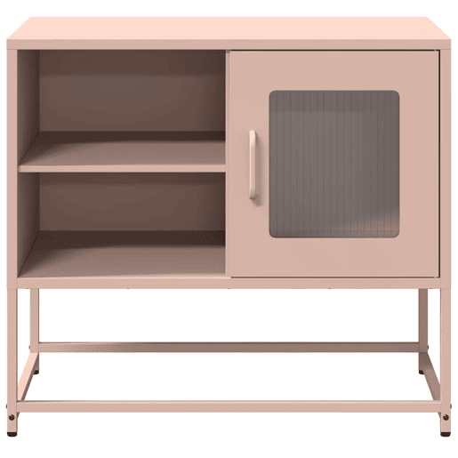 Móvel de TV - Modulo de TV - Armário de TV 68x39x60,5 cm aço rosa