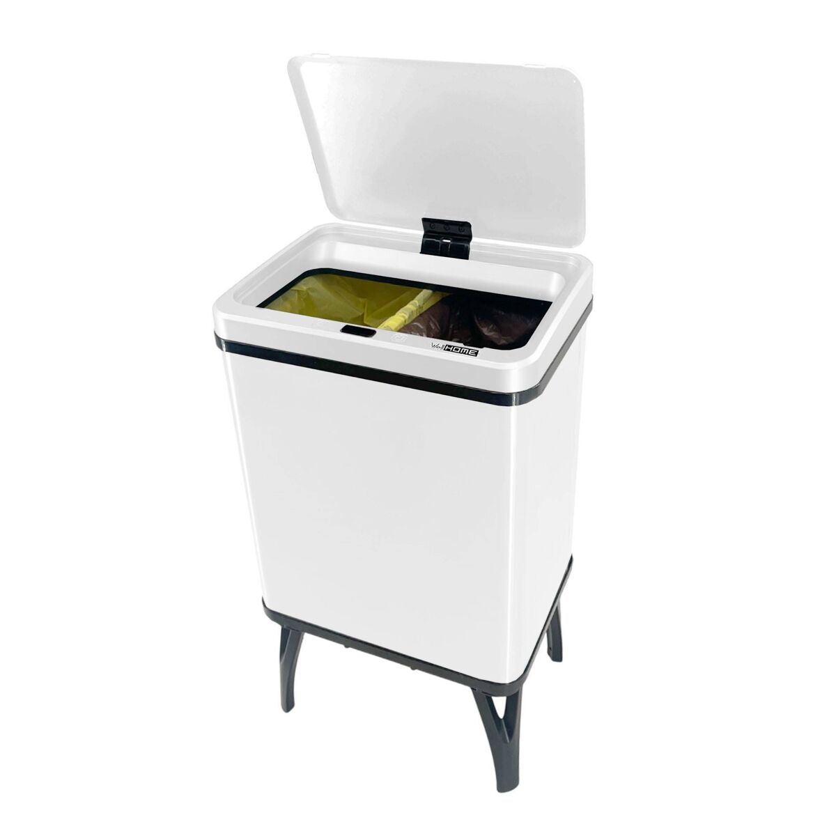 Well home - cubo de basura inteligentecon apertura automática color blanco