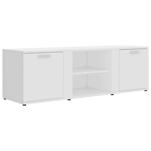 Móvel de TV - Modulo de TV - Armário de TV 120x34x37 cm derivados de madeira branco
