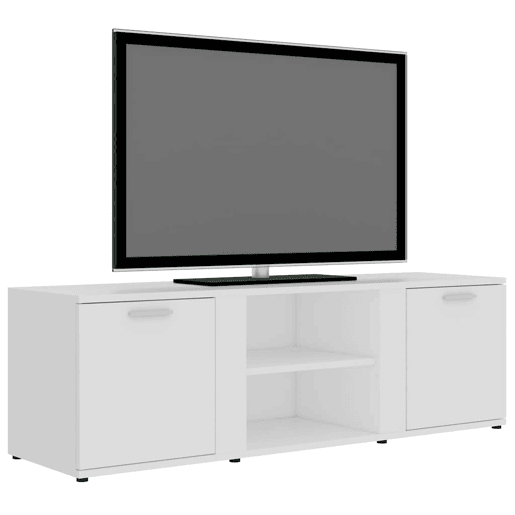 Móvel de TV - Modulo de TV - Armário de TV 120x34x37 cm derivados de madeira branco