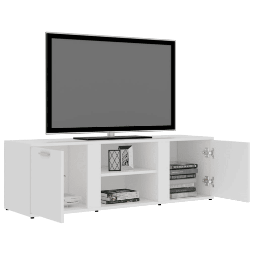 Móvel de TV - Modulo de TV - Armário de TV 120x34x37 cm derivados de madeira branco
