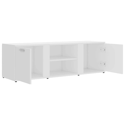 Móvel de TV - Modulo de TV - Armário de TV 120x34x37 cm derivados de madeira branco