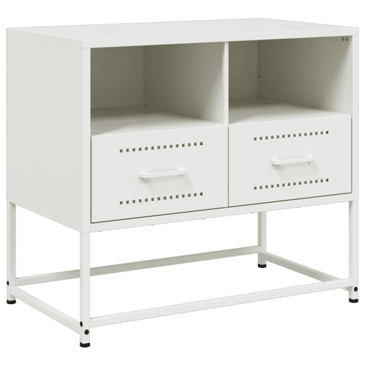 Móvel de TV - Modulo de TV - Armário de TV 68x39x60,5 cm aço branco