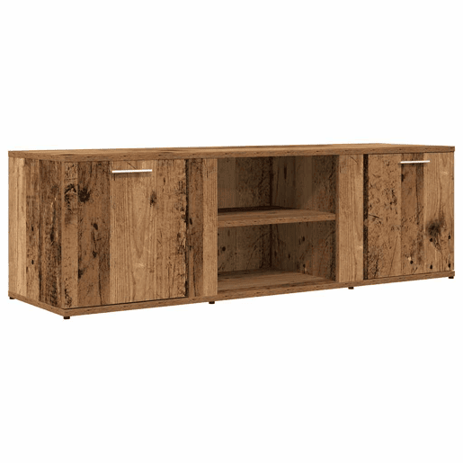 Móvel TV - Modulo de TV - Armário de TV madeira antiga 120x34x37 cm madeira trabalhada