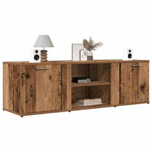 Móvel TV - Modulo de TV - Armário de TV madeira antiga 120x34x37 cm madeira trabalhada