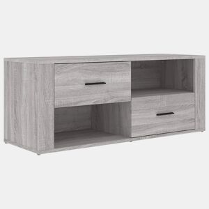 Móvel de TV - Modulo de TV - Armário de TV 100x35x40 cm derivados de madeira cinzento sonoma