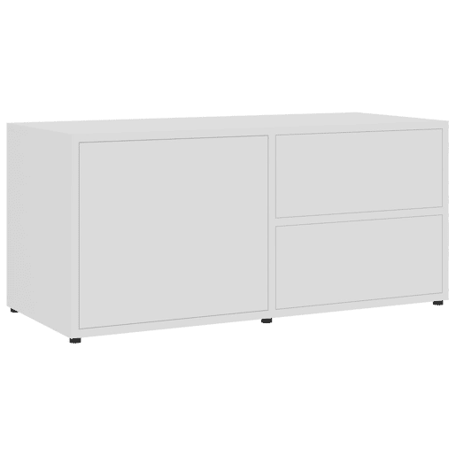 Móvel de TV - Modulo de TV - Armário de TV 80x34x36 cm derivados de madeira branco